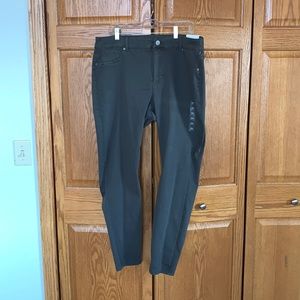 Charcoal gray jeggings size 20 Maurices